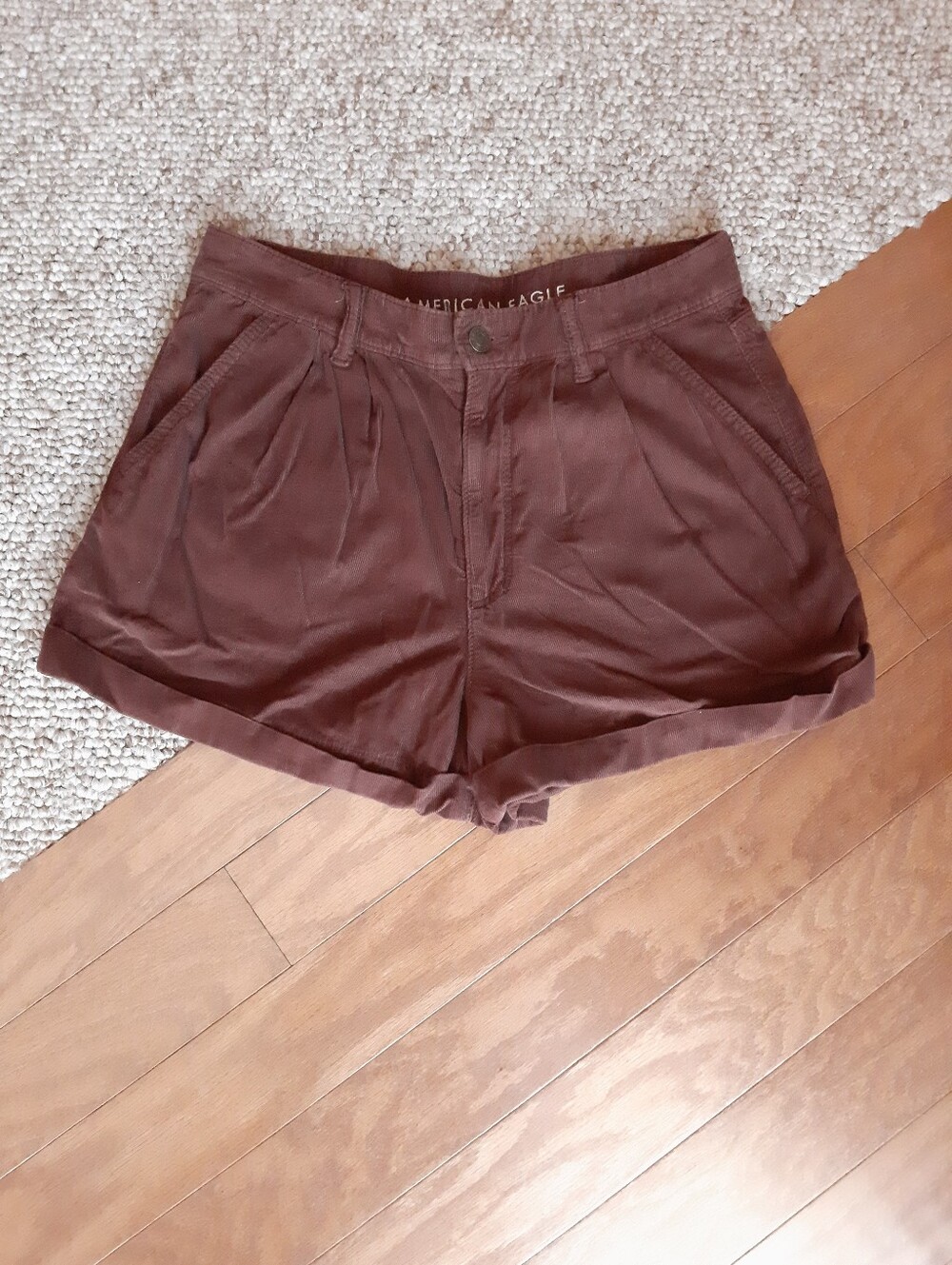 American Eagle Corduroy Mom Shorts size 6
